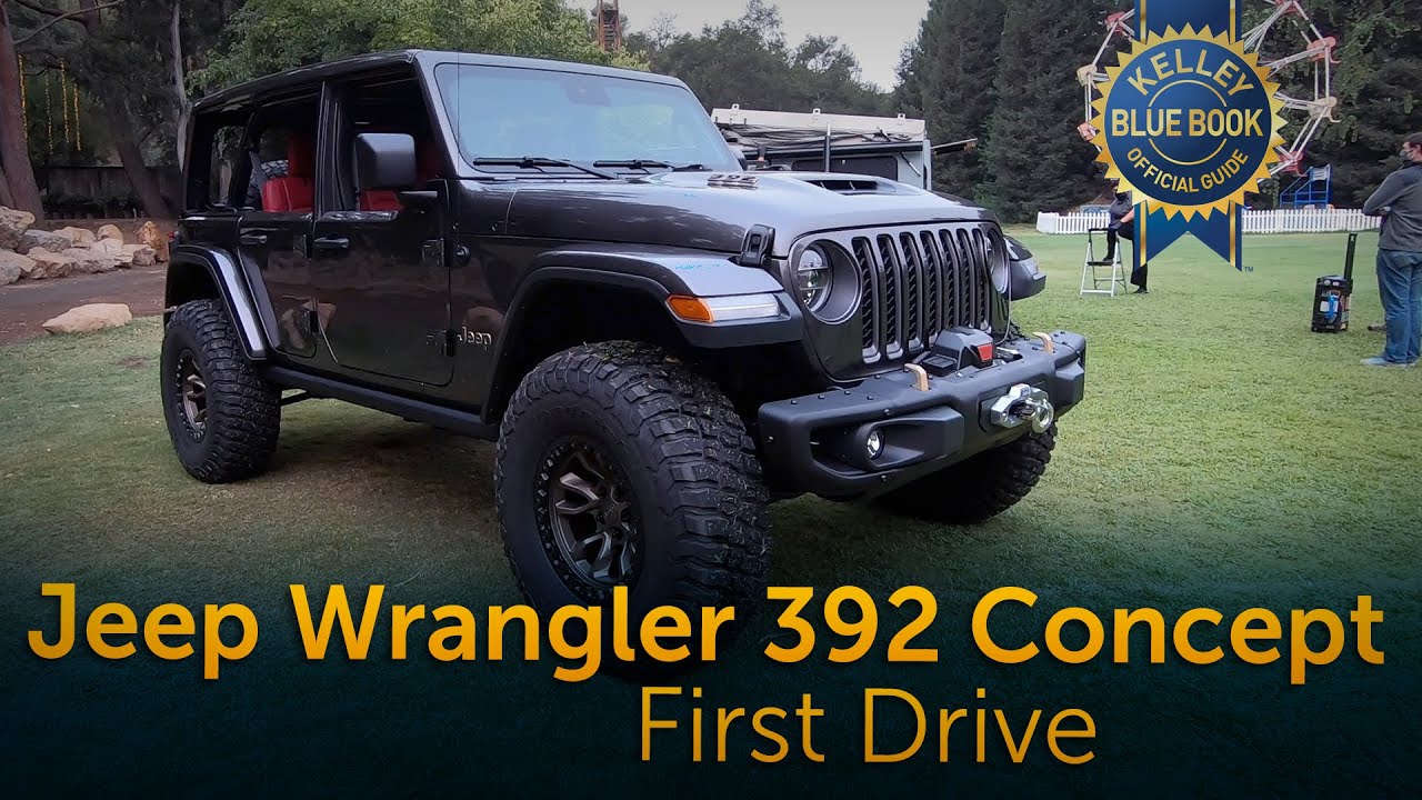 Jeep Wrangler 392 Concept | First Drive - YouTube