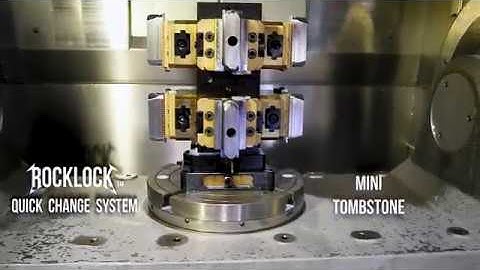 Mini CNC Tombstone Quick Change