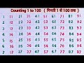 Counting 1 to 100 | 1 से 100 तक का गिनती | 123 Numbers | One To Hundred Counting | 1 to 100 counting
