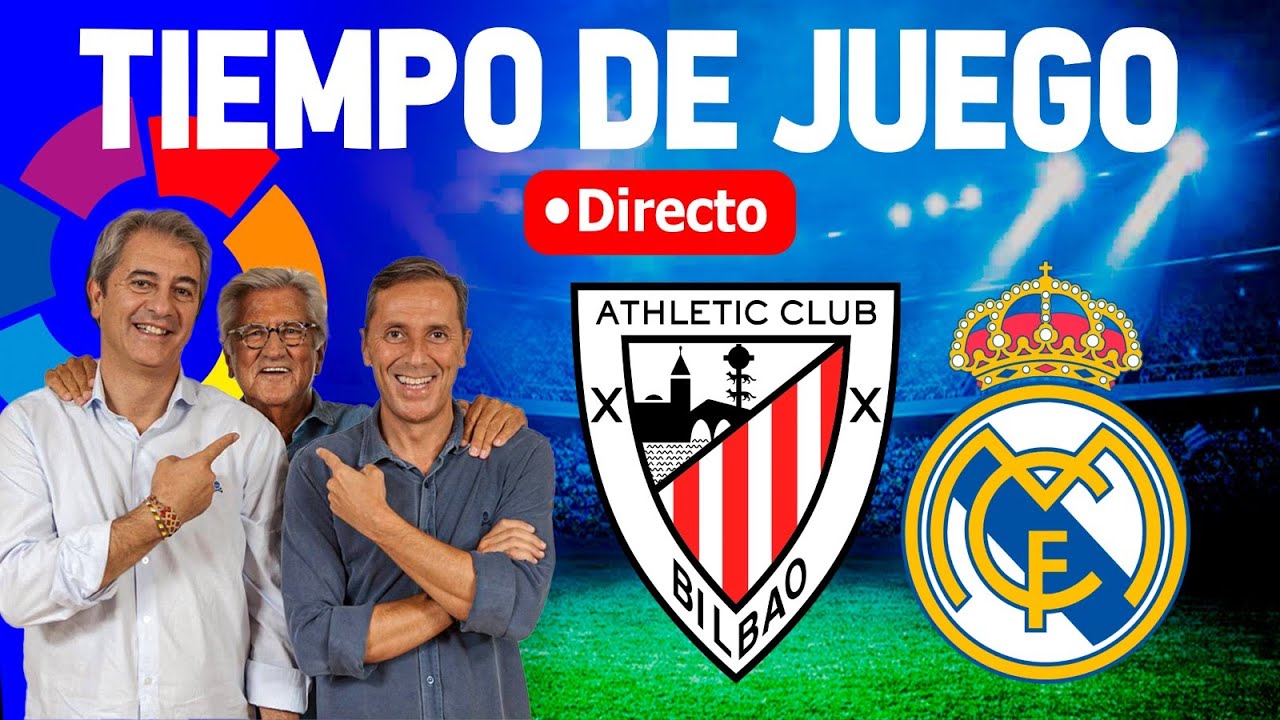 Directo del Athletic 0-2 Real Madrid en Tiempo de Juego COPE - YouTube