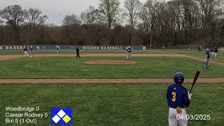 20240403 CR Varsity Baseball vs Woodbridge [W: 2-6] RECAP