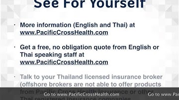 Private Medical Insurance Thailand | Pacific Cross Health Insurance Thailand