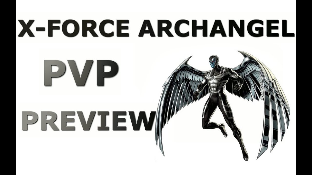Marvel Avengers Alliance XForce Archangel PVP Preview YouTube
