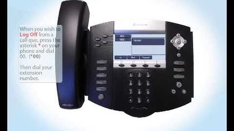 Polycom IP550 User Guide - Log In or Off