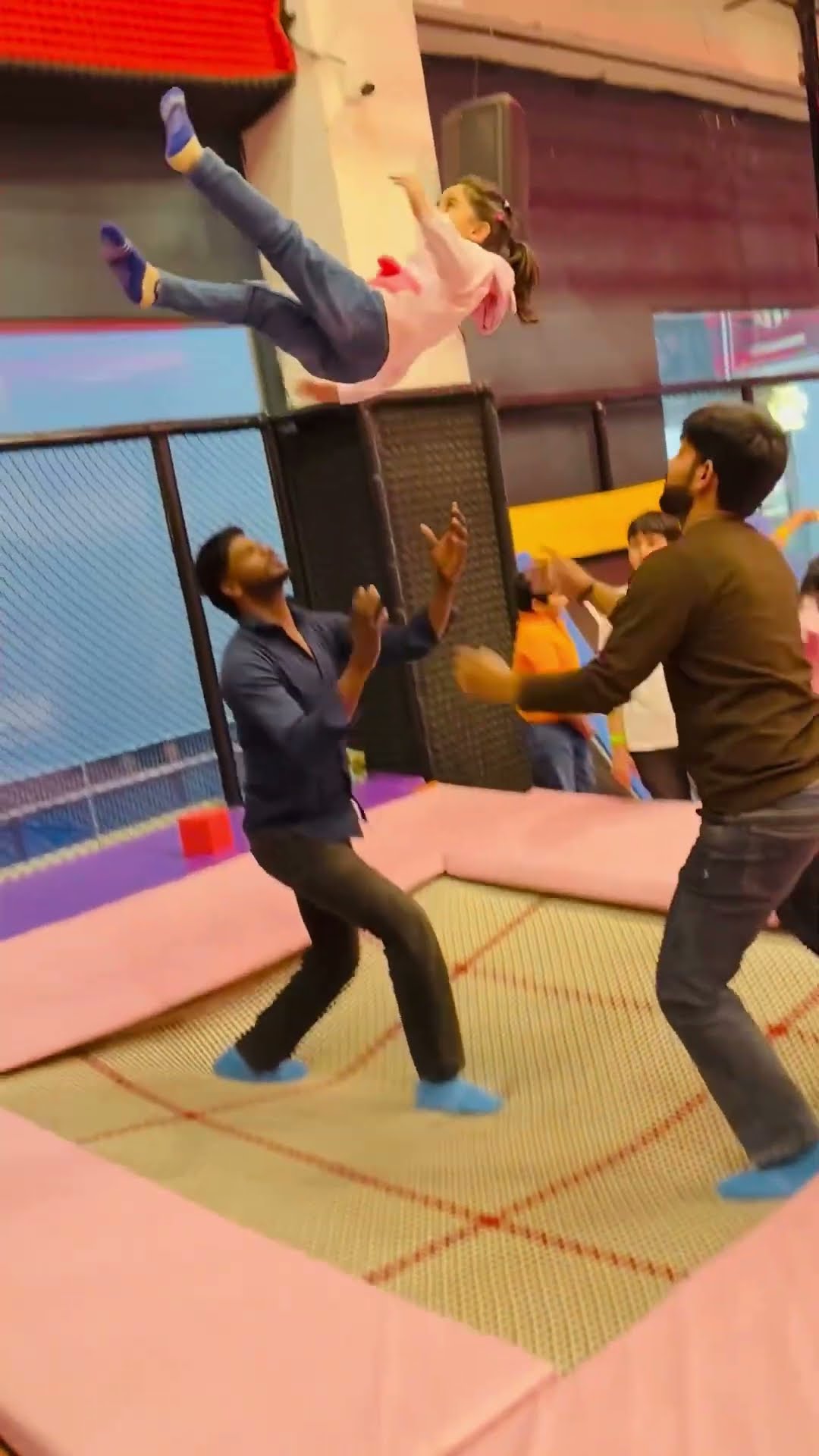 Tinku masti in jumping kingdom Trampoline park Noida ???