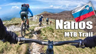Monte Nanos, Slovenia - MTB Trail ◆ Furlanovo zavetišče pri Abramu, Podnanos