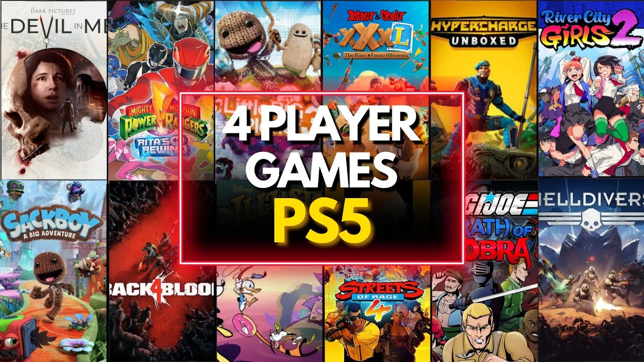 TOP 55 Best 4 Player PS5 Games You Can’t Miss! - YouTube