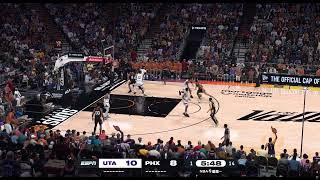 Nba2K26 Realistic Gameplay With 600 Mods Jazz Vs Suns