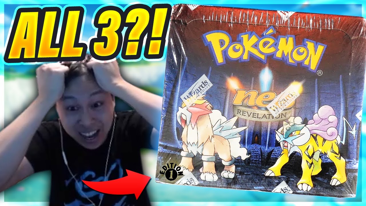 CHASING SHININGS! WE PULLED ALL 3 LEGENDARIES?! - Neo Revelation 1st Edition Box Opening CHASING SHININGS! WE PULLED ALL 3 LEGENDARIES?! - Neo Revelation 1st Edition Box Opening
