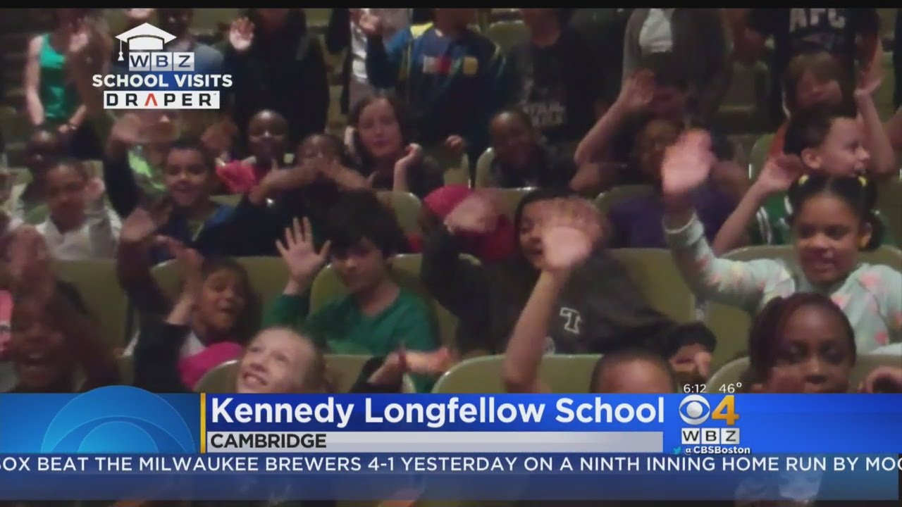 WBZTV Weather School VisitsKennedy Longfellow School in Cambridge, MA