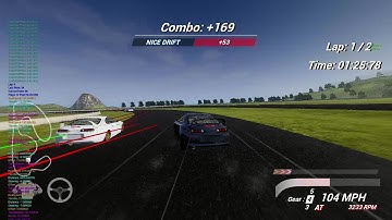 AKD Racing Alpha AI / Self Driving Car Test 2 (Unreal Engine Racing Game) #indiegame #racinggames