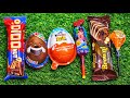 ASMR Most Popular Candies 🍭 Colorful Rainbow Lollipops &amp; Chocolate Unwrapping Satisfying 