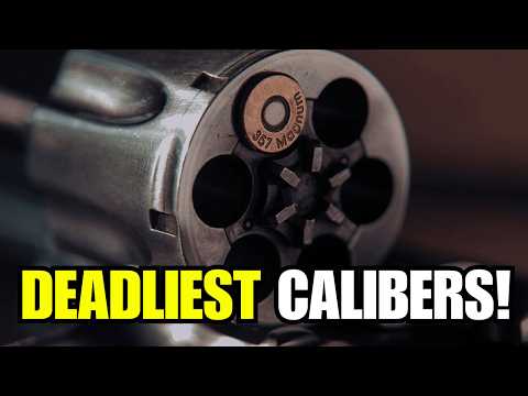 TOP 5 DEADLIEST Calibers for Revolvers! – #1 Will Shock You!