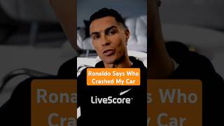 Who Actually Crashed Ronaldos Car