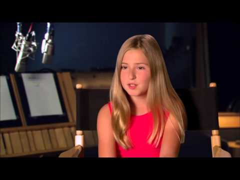 The Peanuts Movie: Hadley Belle Miller "Lucy" Behind the Scenes Movie Interview | ScreenSlam