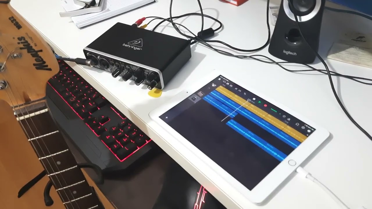 Sweet Child of Mine - IPAD GarageBand + Behringer UMC204HD