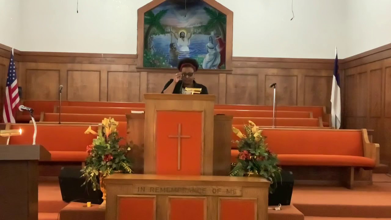 Galilee Missionary Baptist Church service "A Message of Hope" by Lic