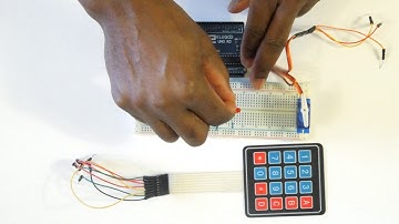 Controlling a Servo Motor Using a Keypad & Arduino
