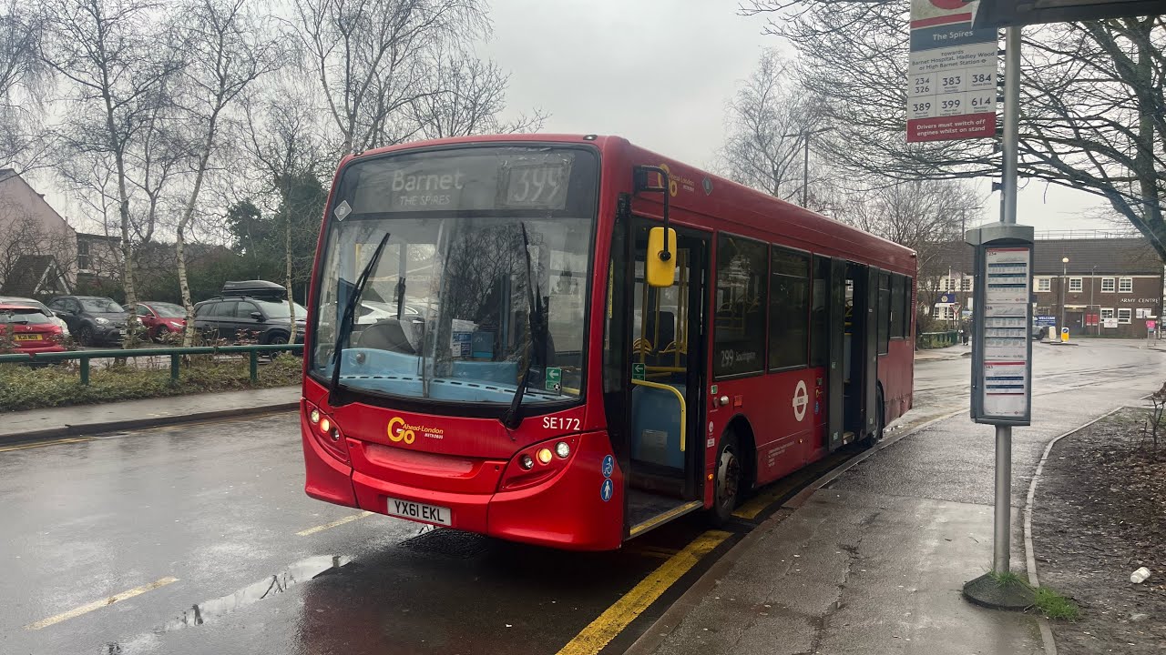 A ride on Go Ahead London SE172 (YX61 EKL)