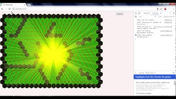 12. Field of view (STAGE 1) using canvas, javascript and react (canvas game tutorial)