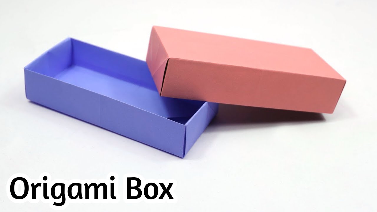 Diy Paper Box Origami Box Folding How To Make Beautiful Origami Box