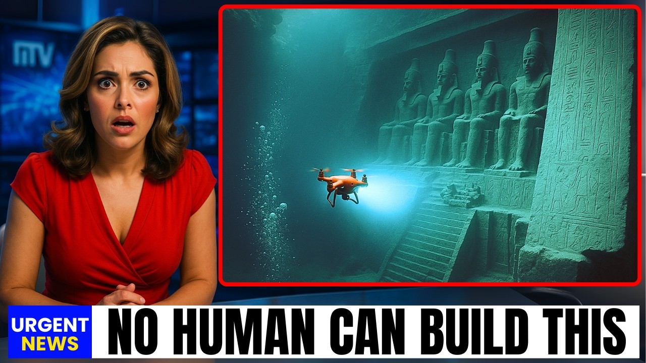Experts Fly Underwater Drone Towards Egypt’s Sunken City...What They Discovered is TERRIFYING!