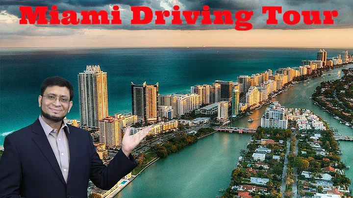 Driving Tour - Miami Beach, Florida - USA