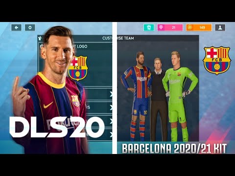 Dream League Soccer Dls How To Download Fc Barcelona 21 Kit Youtube