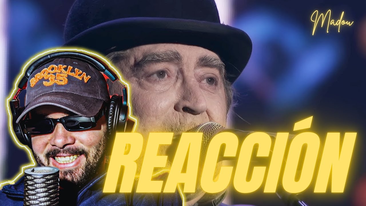 reacción a Joaquín Sabina - Cuando Era Más Joven (En Directo)