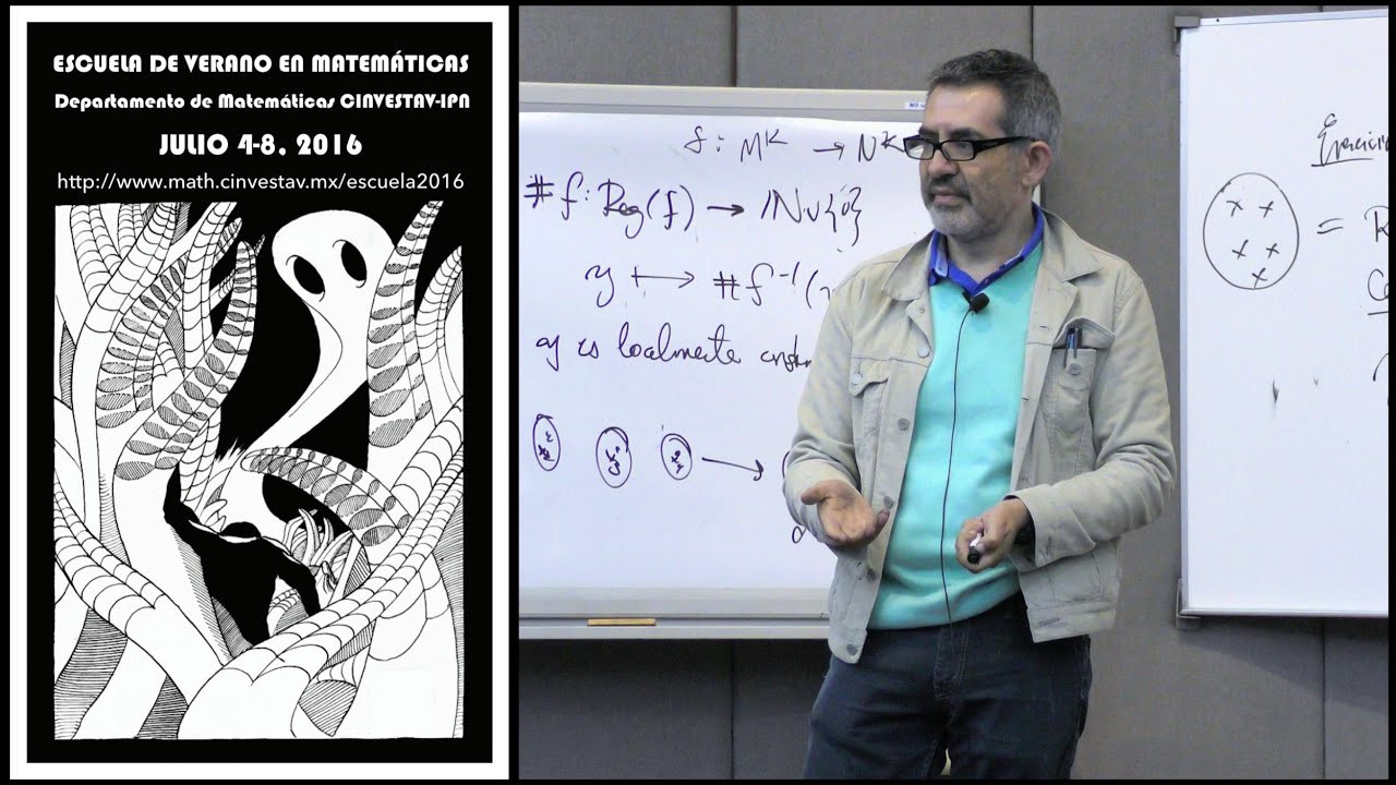 Introducción a la topología diferencial 2 de 2 (Ernesto Lupercio) YouTube