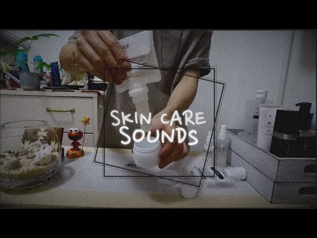 【囁き】スキンケア詰め替えのガサゴソ音。
