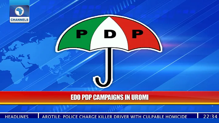 Edo Election: PDP Campaigns In Uromi, Esan North East LGA