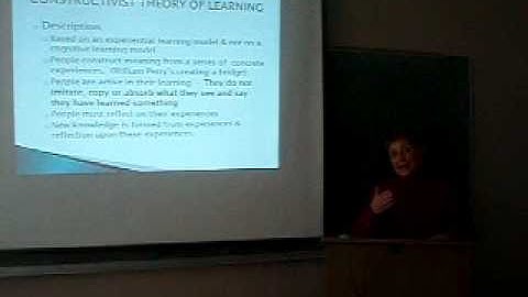 Constructivist Theory of Learning (Part 2)