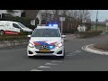 4x Politie met spoed naar diverse meldingen in Goes en omgeving