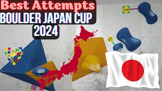 Best Attempts | Boulder Japan Cup 2024 FINAL MEN | CUT