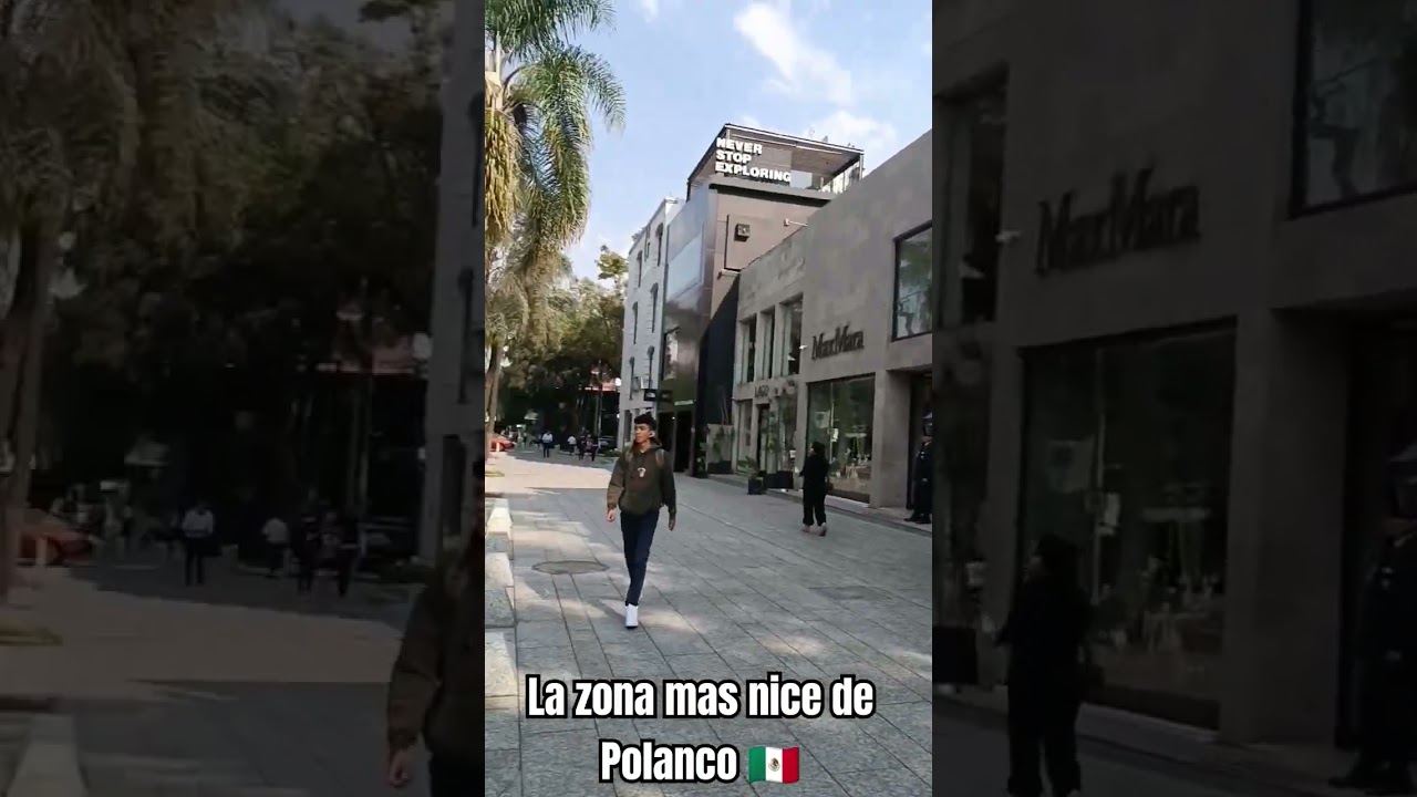 Поланко, богатый район Мехико 🇲🇽 