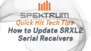 Spektrum Quick Hit Tech Tips - How to Update Firmware on a SRXL2 Serial or Remote Receiver