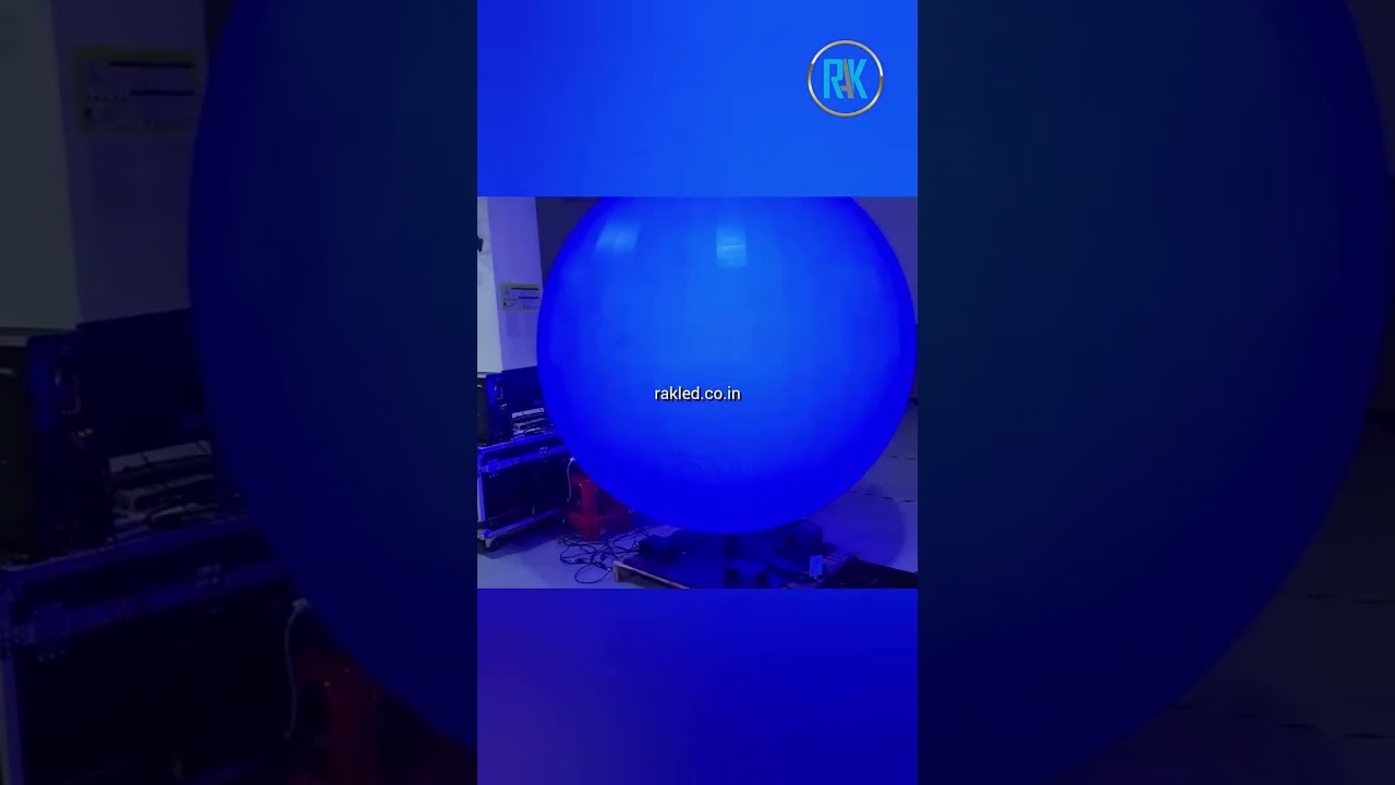 Custom Sphere LED Display | 360° Visual Brilliance by RAK LED SOLUTIONS