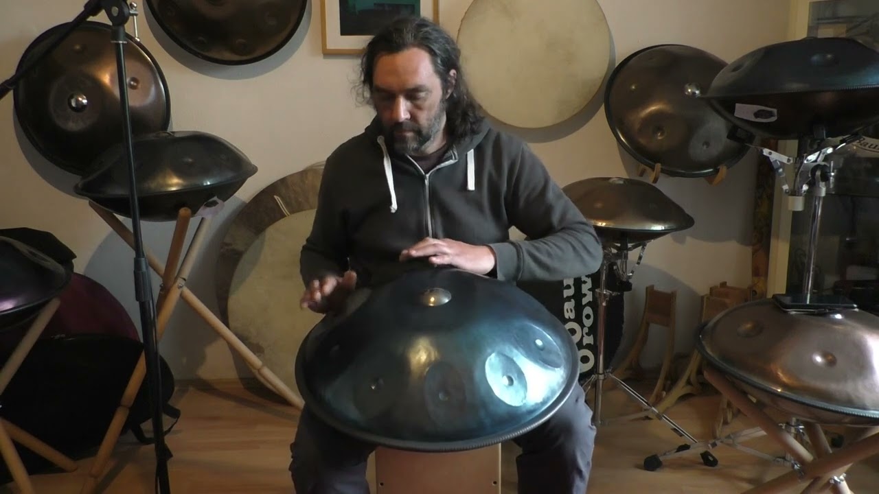 Nr. 14 D-Classic Handpan D-Moll Handpan TheNuBlu 2. Wahl Baur&Brown Handpans