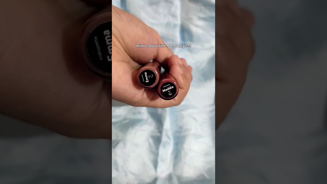 [mini review] Colouratte colourtint Emma & Maddie 💋