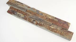 California Gold Split Face Ledger Panel