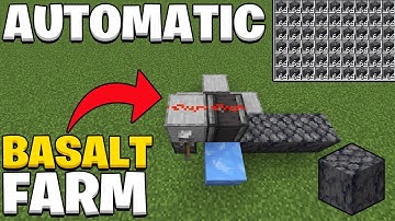 Minecraft 1.21 Automatic Basalt Farm