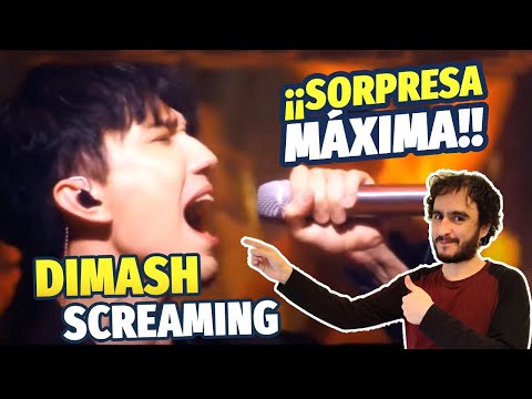 🎶 SCREAMING — DIMASH  🎶 REACCIÓN