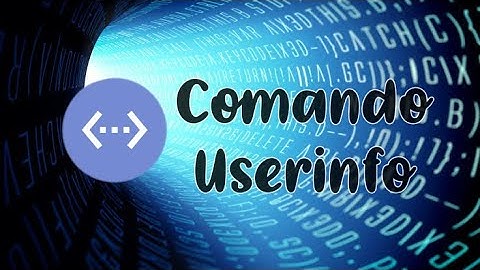 SÉRIE #2 [Criando comandos] Userinfo