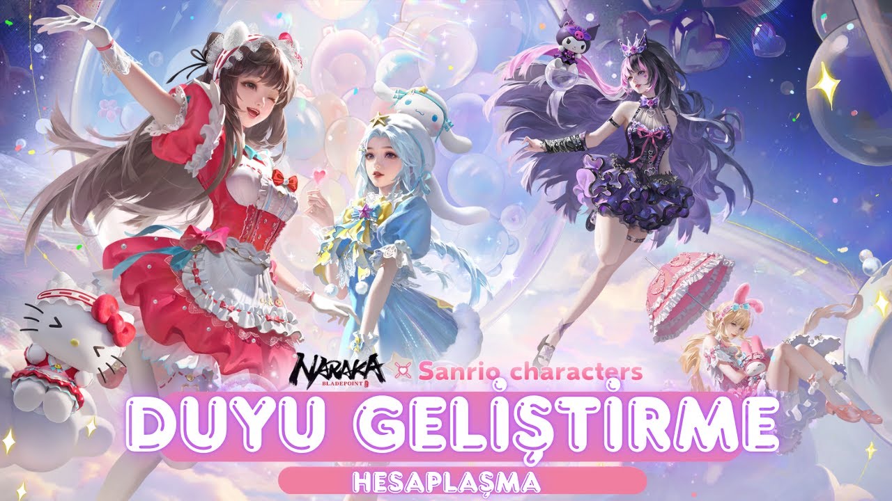 DUYU GELİŞTİRME, HESAPLAŞMA KARAKTER GELİŞİRME - NARAKA BLADEPOINT