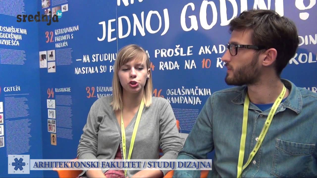 SREDNJA.HR - predstavljanje fakulteta - ARHITEKTONSKI FAKULTET / STUDIJ DIZAJNA