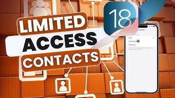 How to Allow Limited Access to Contacts on Your iPhone iOS 18