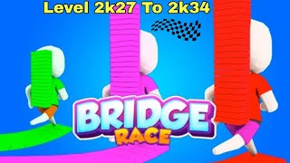 Bridge Race Speed Racer (All Levels 2k27 -2k34) screenshot 4