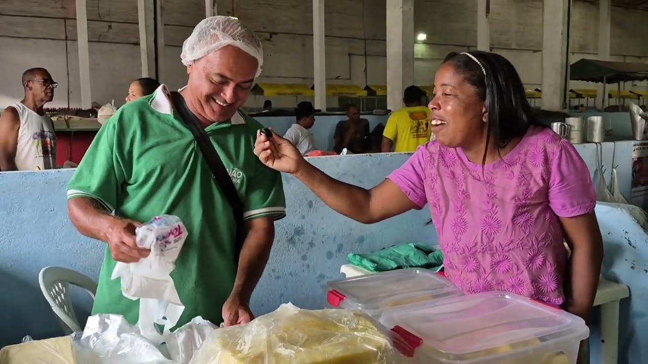 Mar y Vlog - Dia de feira: Mercado Municipal de Serrinha Bahia