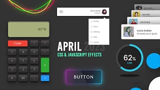 Best CSS Javascript Animation & Hover Effects | April 2023